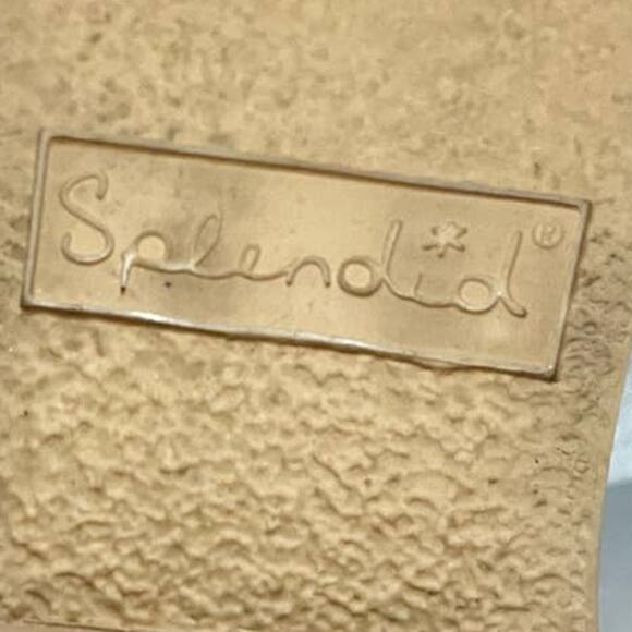 Splendid Barie Leather and Wood Clog Braided Sandals in Beige Women's sz. 7.5 - Picture 9 of 10